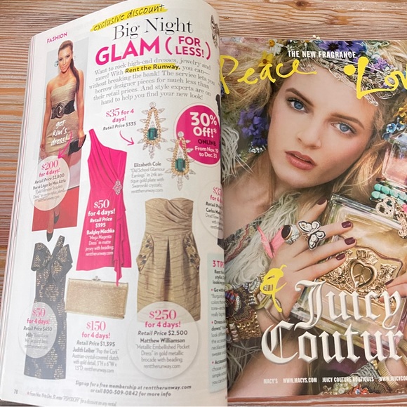 People Style Watch Magazine - Zoe Saldana Cover, December 2010 Issue - Picture 13 of 16